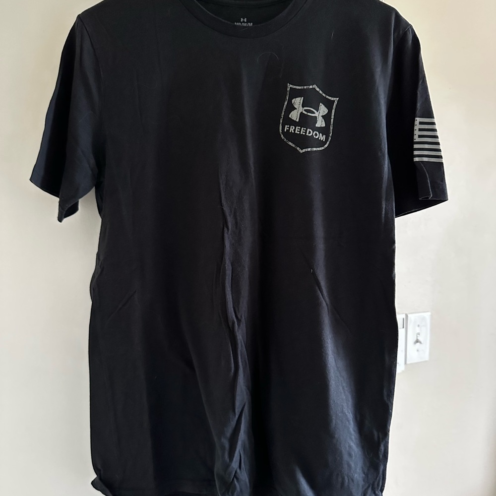 Under Armour Men's Black Freedom T-Shirt